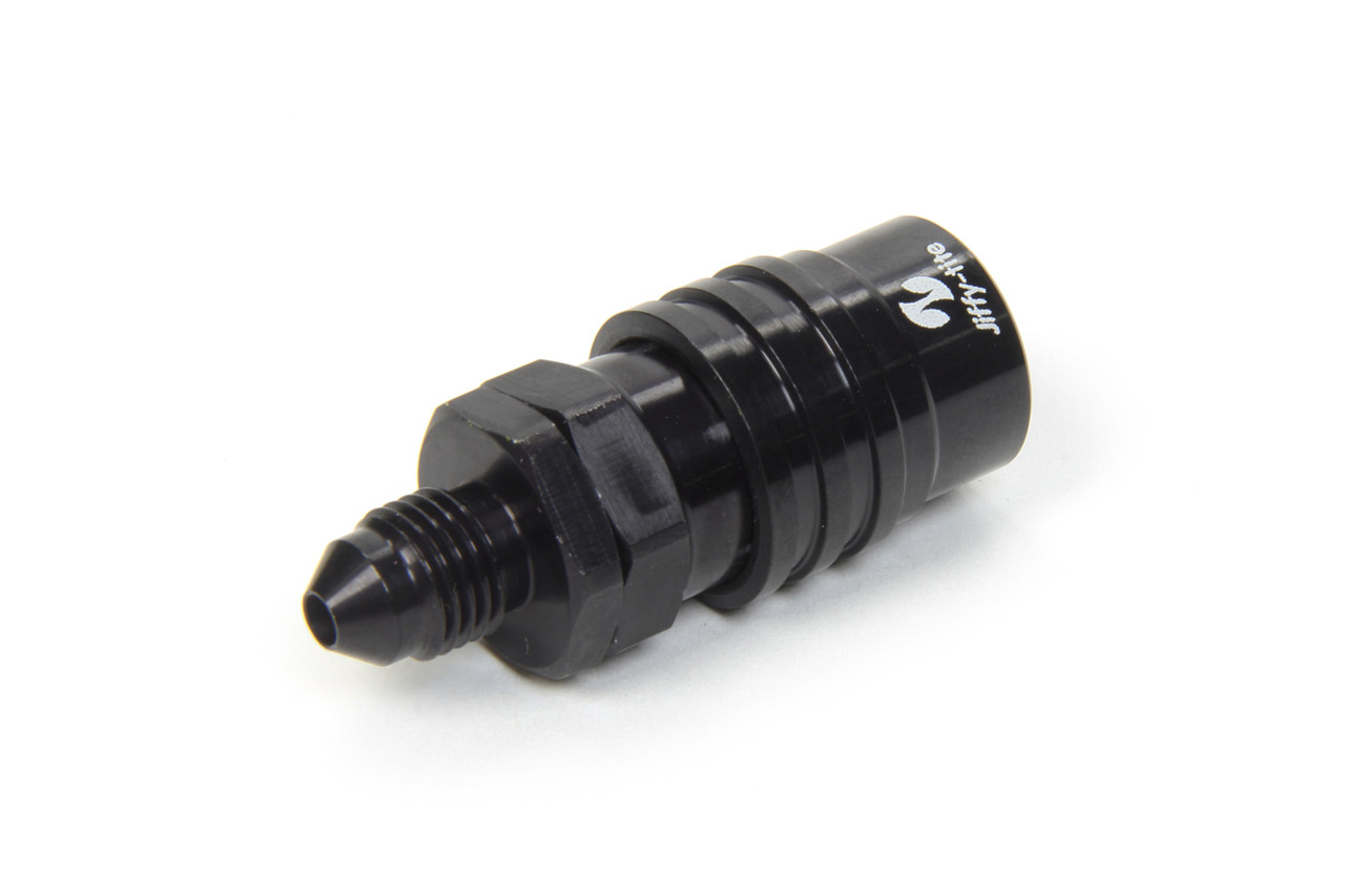 Jiffy-Tite Q/R #3 Male Str to #3 Socket Valved Black 21403J