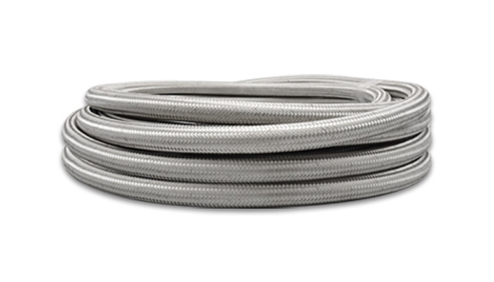 Vibrant Performance 5ft Roll -8 Stainless St eel Braided Flex Hose 11938
