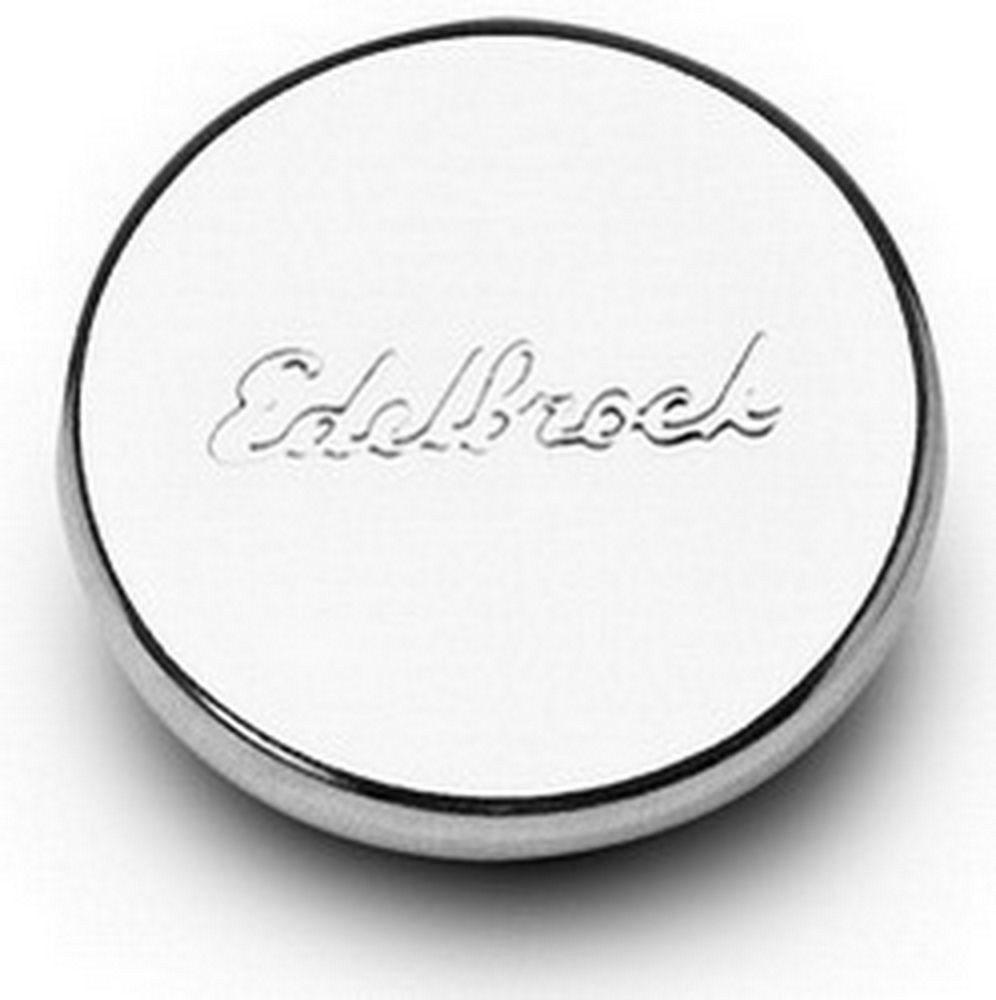 Edelbrock Chrome Oil Fill Hole Plug 4415