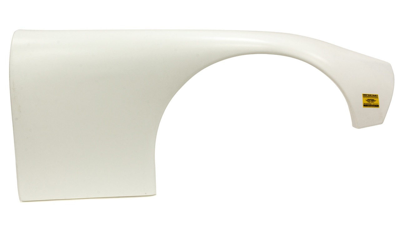 Fivestar ABC Fender Plastic White Right 8in Tires 660-23-WR