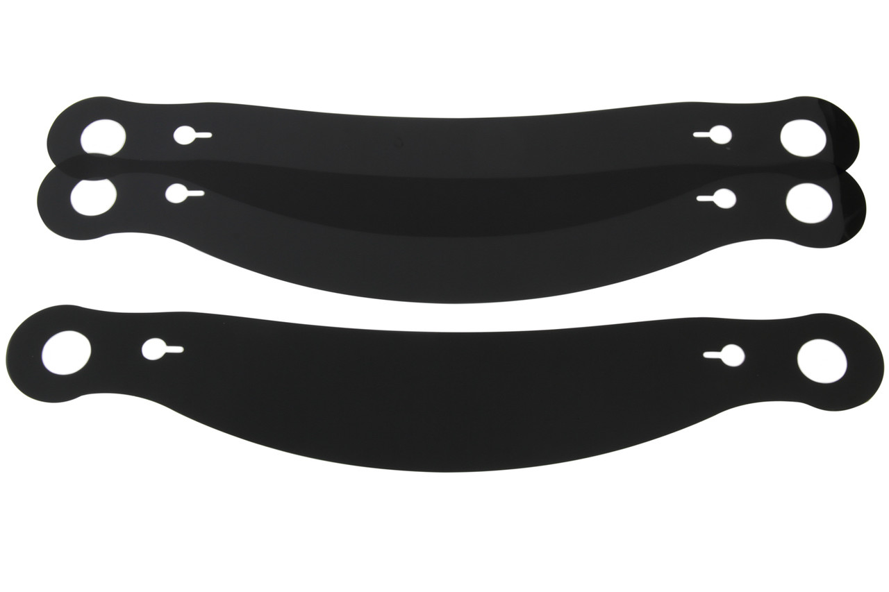 Racing Optics Tearoff Smoked Bell/ RaceQuip/ Pyro/ RCI 10205S