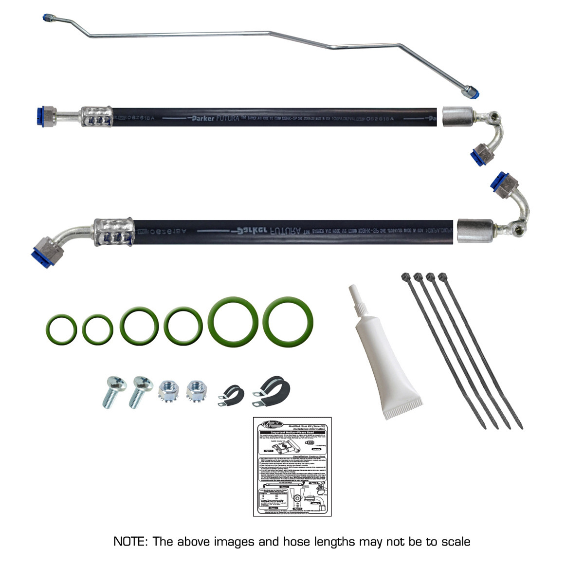 Vintage Air 61-64 Impala Modified Hose Kit 526061