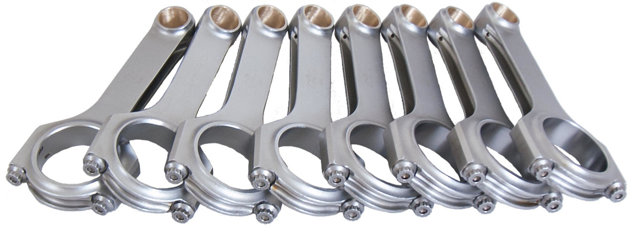 Eagle GM LS 4340 Forged H-Beam Rods 6.125 w/2.100 Pin CRS6125O3D
