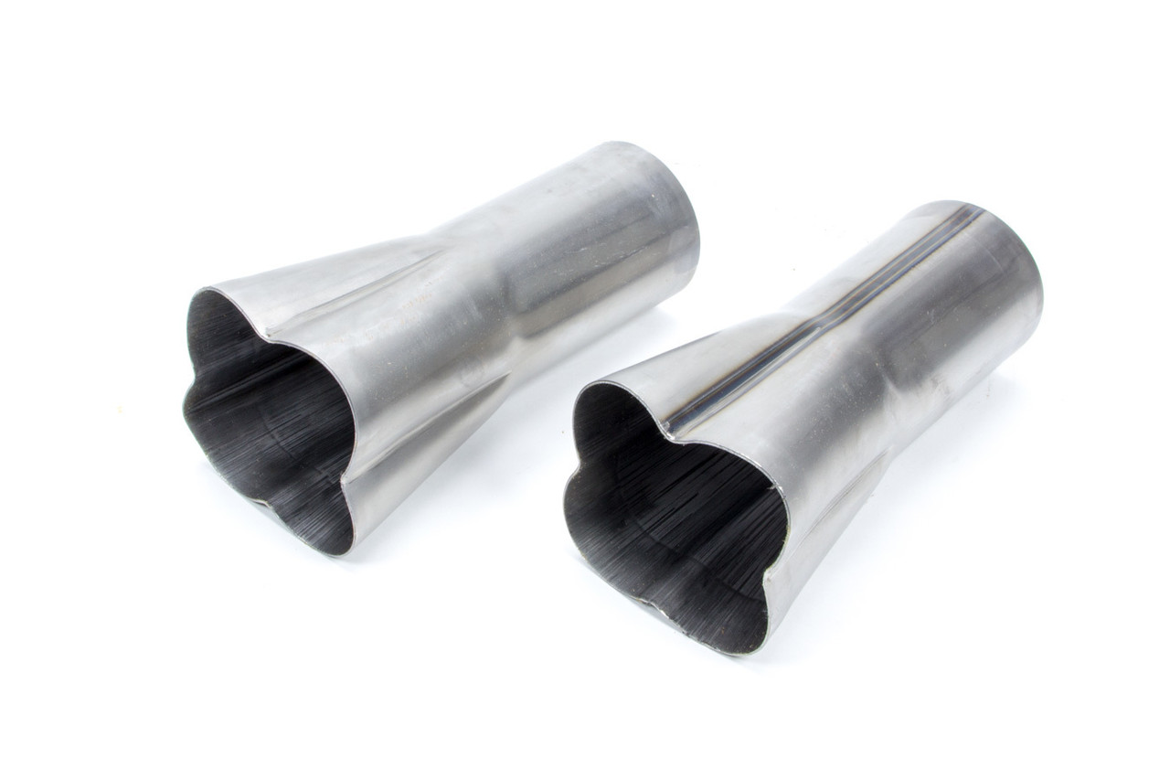 Patriot Exhaust Formed Collectors - 1pr 2-1/8in x 3-1/2in H7688