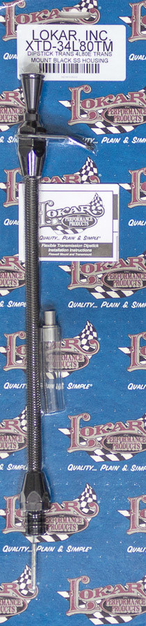 Lokar Midnight Series Hi-Tech Flexible Stainless XTD-34L80TM