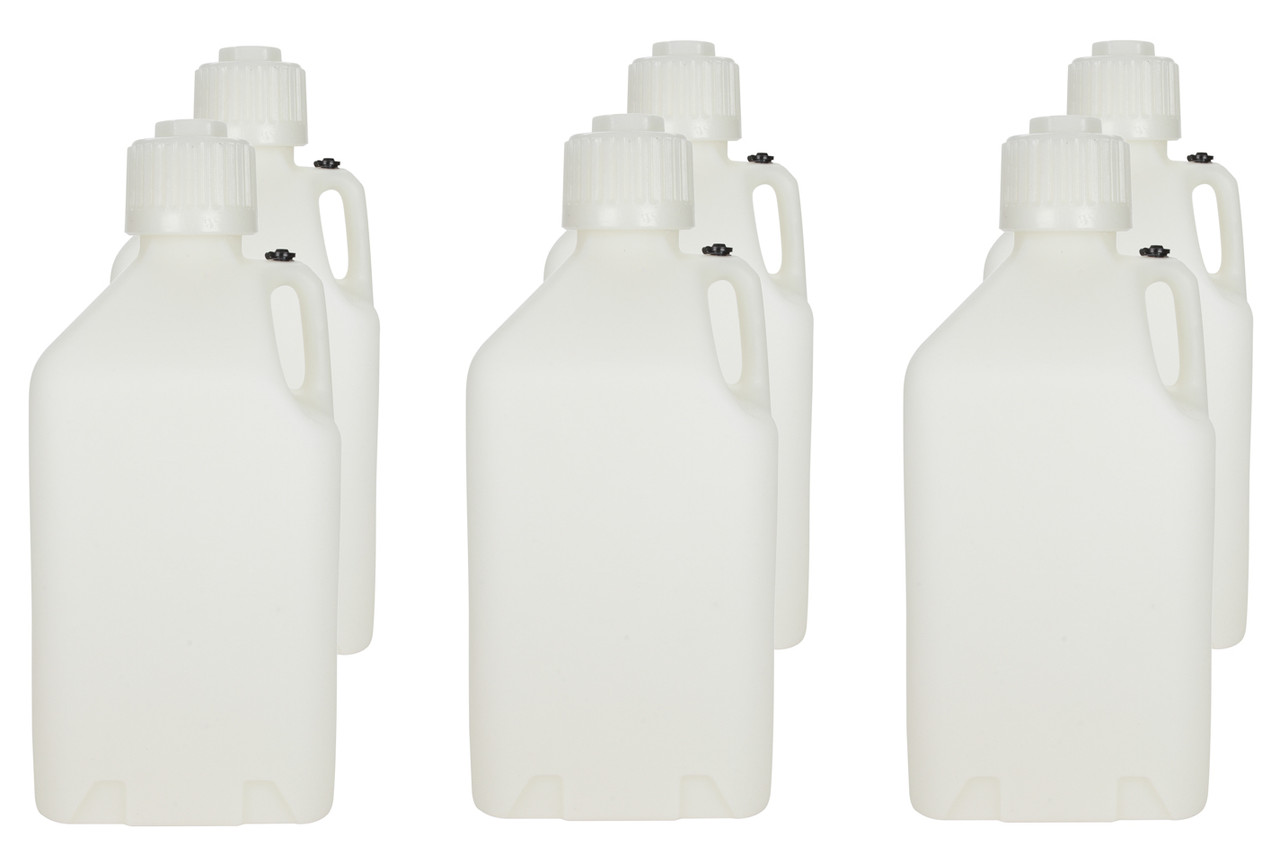 Scribner Utility Jug - 5-Gallon White - Case 6 2000W-CASE