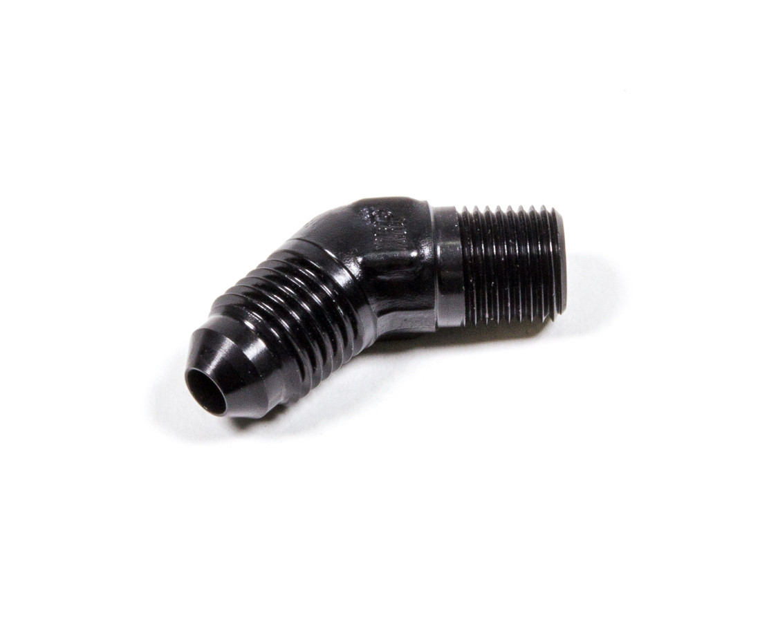 Xrp-Xtreme Racing Prod. Elbow 45 x #4 Flare Xx 1/8 NPT Black 982304BB