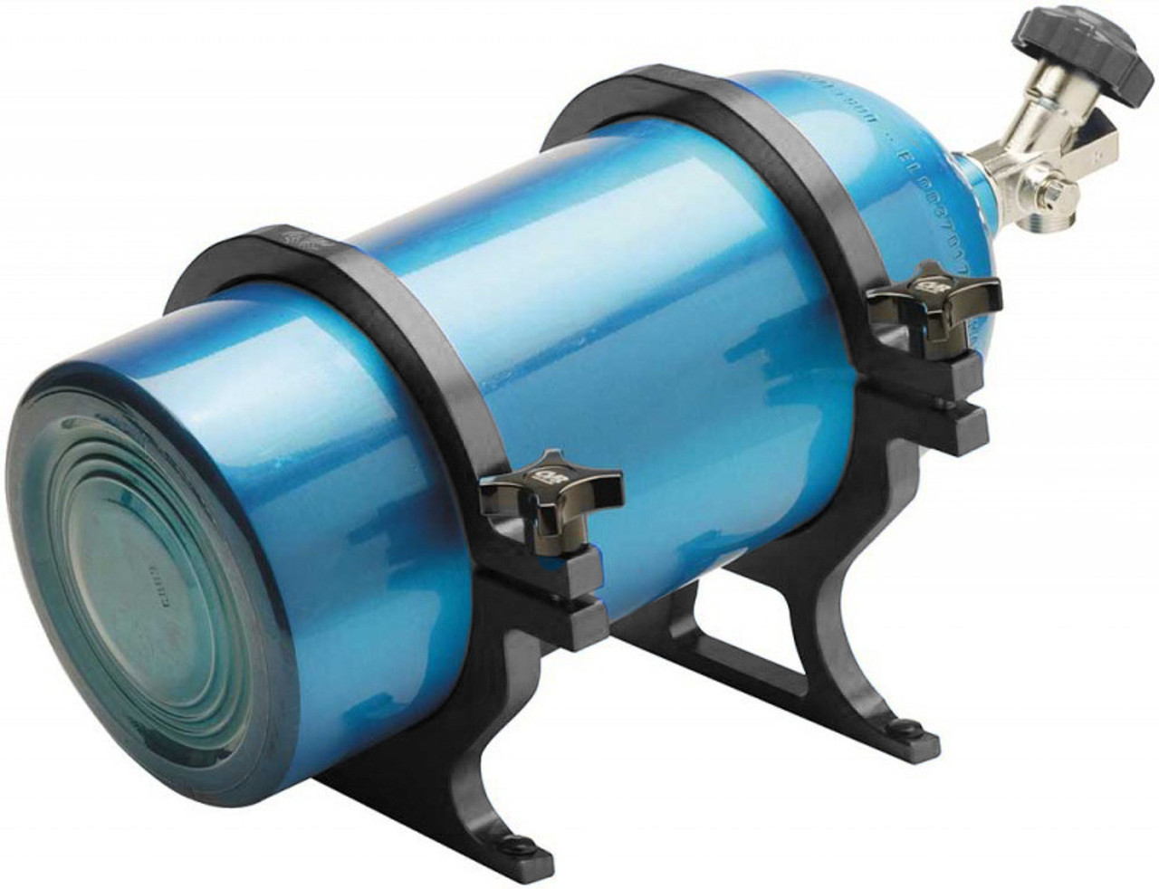 Cvr Performance Nitrous 10lb Bottle Brackets - Black NO67BK