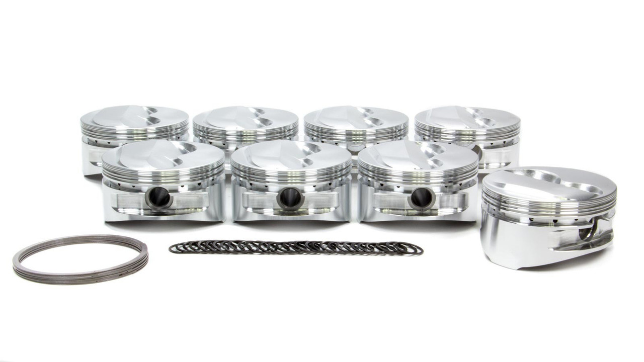 Je Pistons SBC Domed Piston Set 4.165 Bore +5.6cc 182037