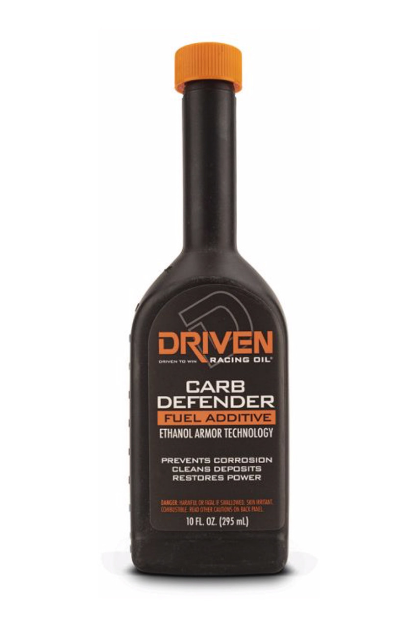 Driven Racing Oil Carb Defender Gasoline Fuel Additive 10oz 70040