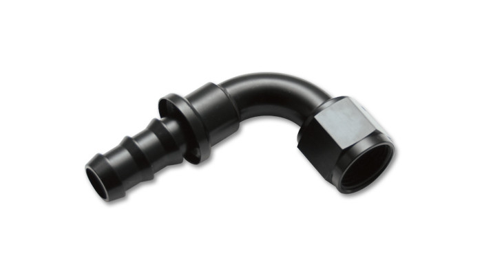 Vibrant Performance -4AN Push-On 90 Degree Hose End Fitting 22904