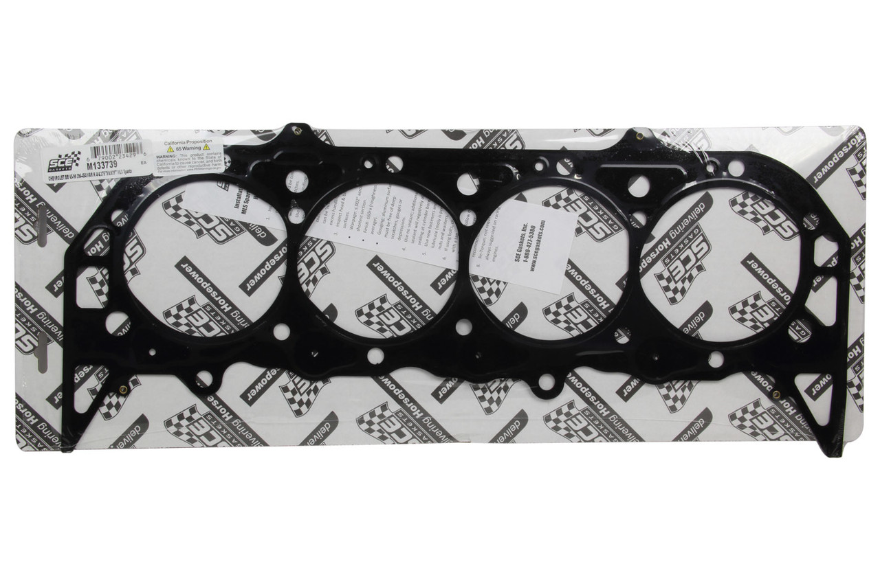 Sce Gaskets Spartan MLS Head Gasket BBC Gen IV 4.375 x .039 M133739