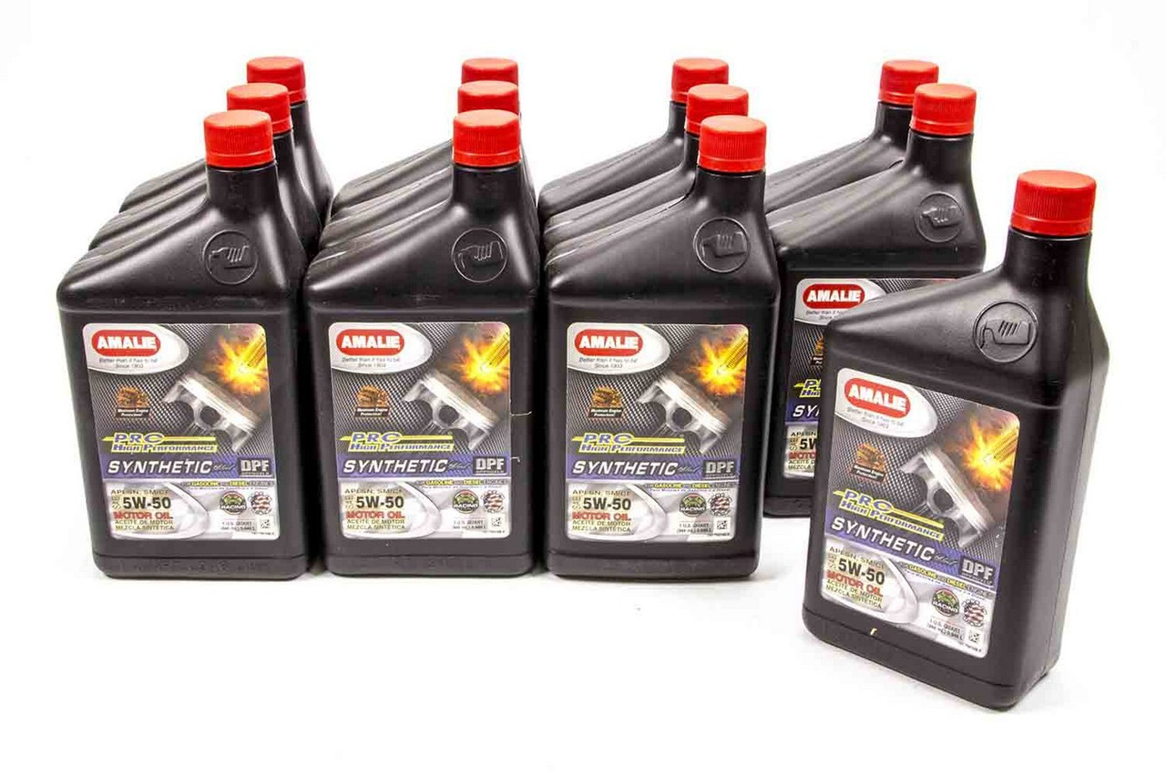 Amalie PRO HP Syn Blend 5w50 Oil Case 12x1Qt 160-75616-56