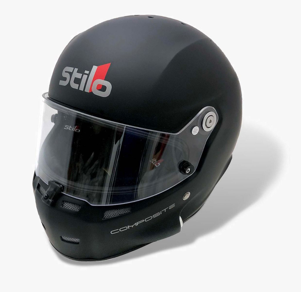 Stilo Helmet ST5 GT X-Lrg Flt Blk SA2020 w/Rally Elec AA0700AF2T610401/AE0210