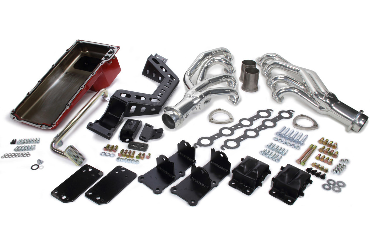 Trans-Dapt Swap In A Box Kit LS Engine Into 67-69 Camaro 42215