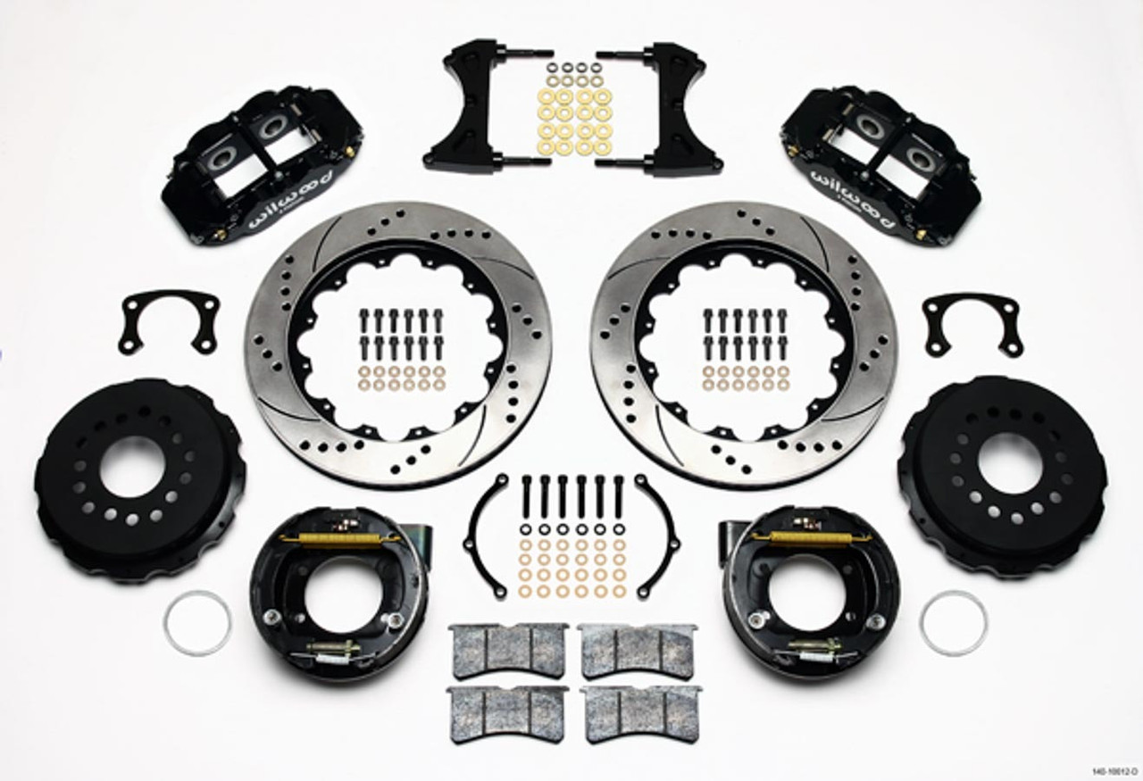 Wilwood Rear Brake Kit Big Ford New Style w/Parking Brk 140-10012-D