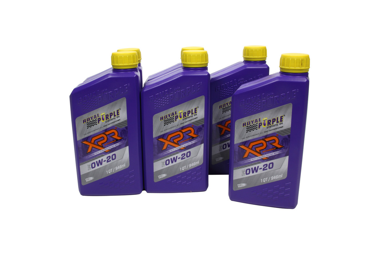 Royal Purple 0w20 XPR Racing Oil Case 6x1 Quart 6008