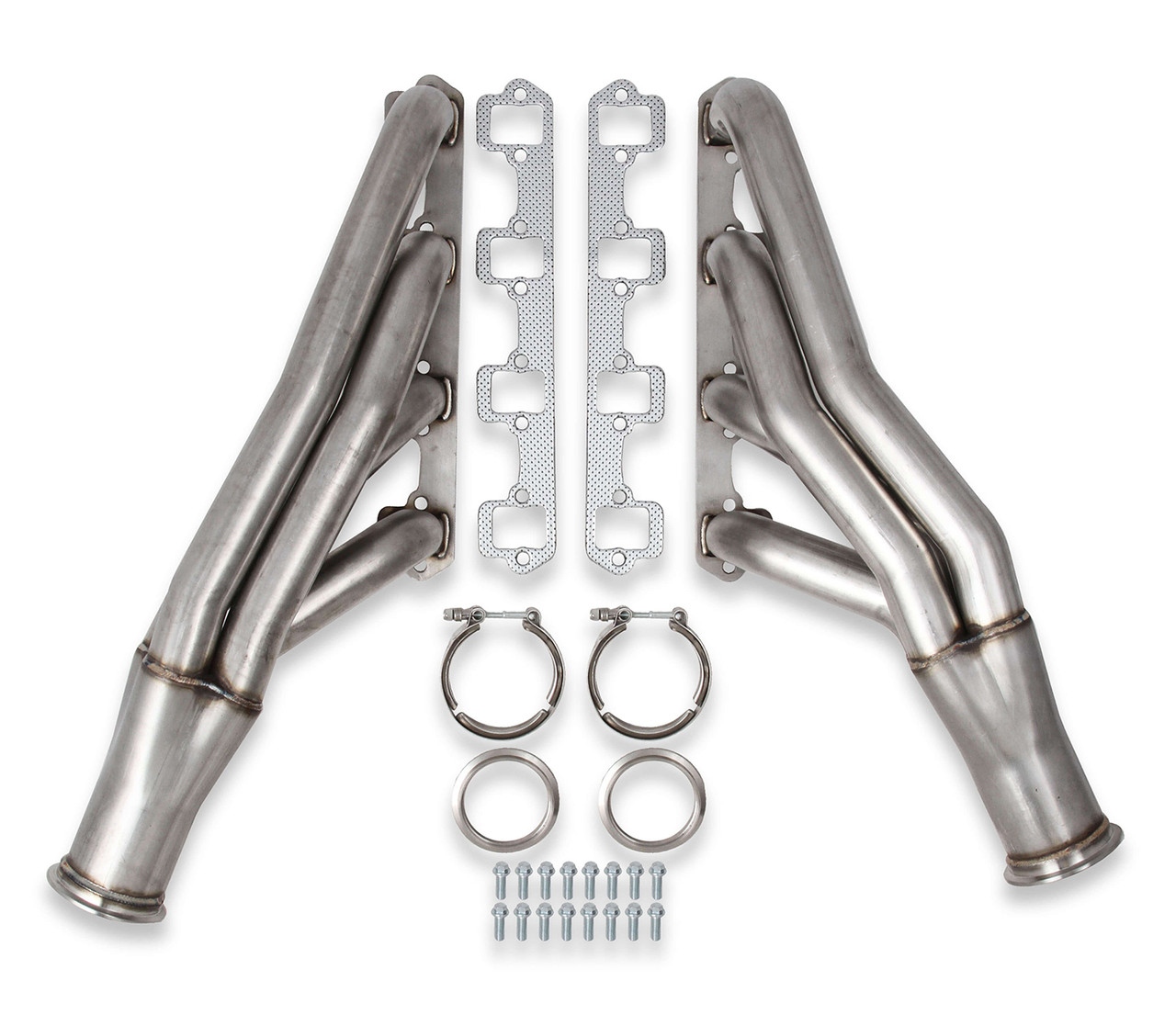 Flowtech SBF Turbo Headers - 304 Stainless Steel 1-3/4in 12164FLT