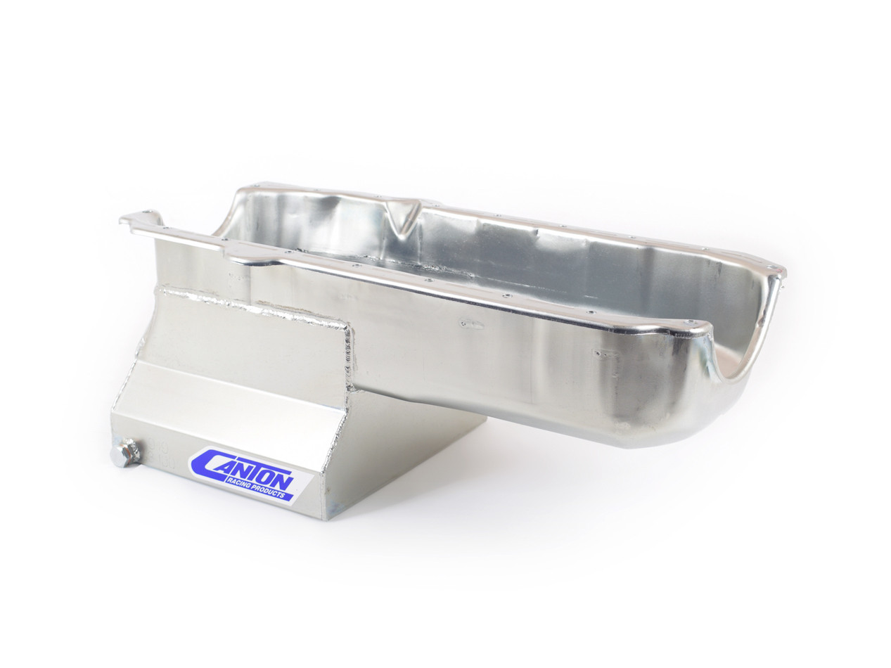 Canton SBC T-Sump Drag Race Oil Pan - 8qt. 13-100