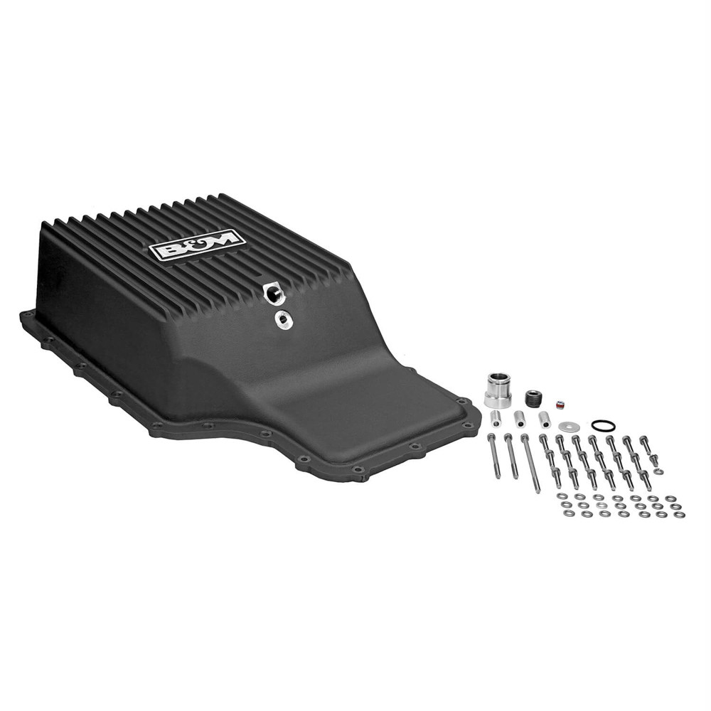 B and M Automotive Hi-Tek Deep Trans Pan Ford 6R140 11-22 71397