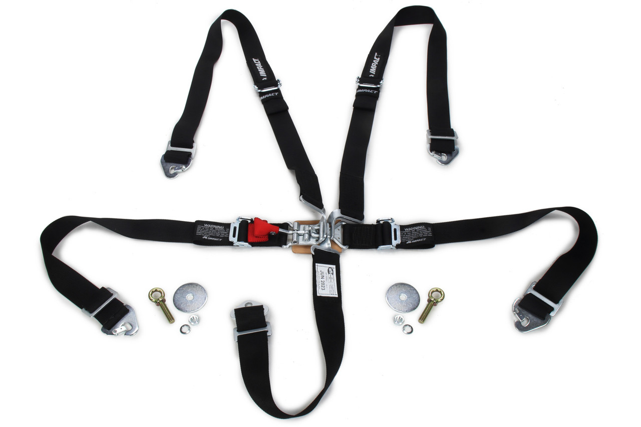 Impact Racing Harness 5pt 2in LandL PD Ind Shld Snp-In SFI16.1 53119229