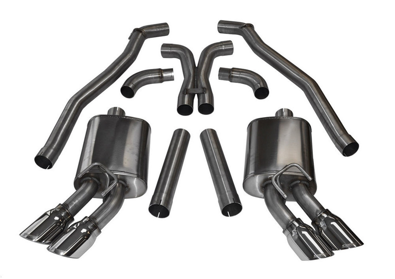 Corsa Performance Exhaust Cat-Back e - 3.0in Cat-Back + X-P 14971