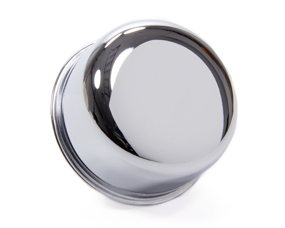 Racing Power Co-Packaged Chrome Push In Breather 2-3/4in Dia 1in Neck R4870