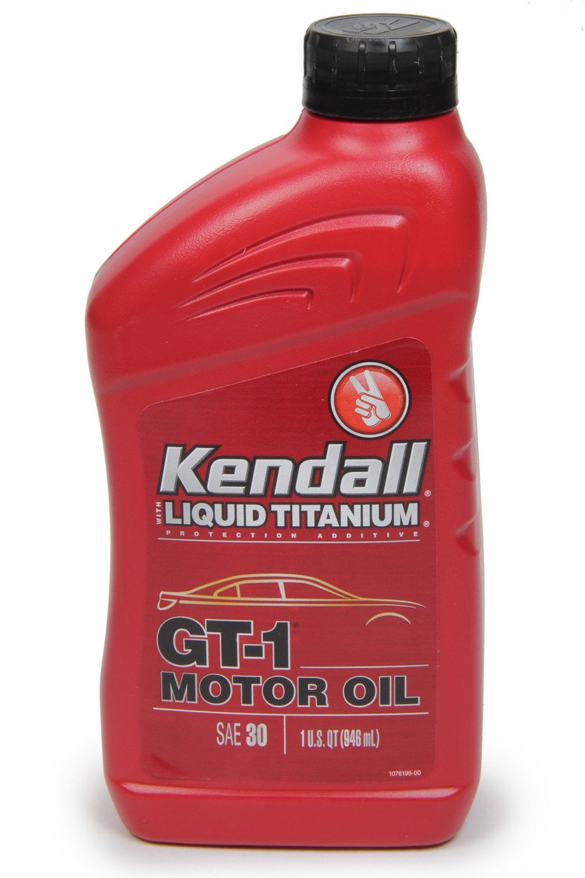 Kendall Oil Kendall 30w Gt-1 Hi Perf Oil 1qt 1074971