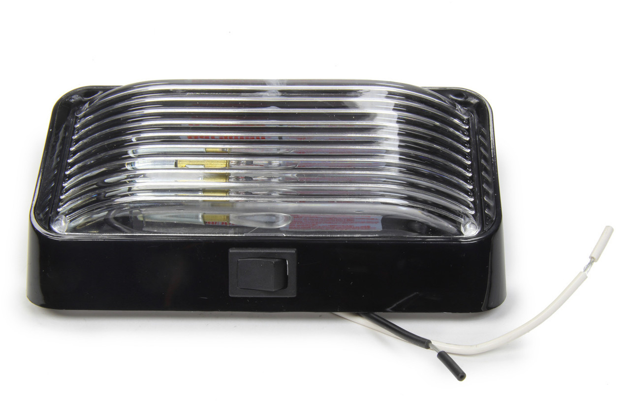 Reese Porch Light #78 Clear w/ Black Base and Switch 30-78-524
