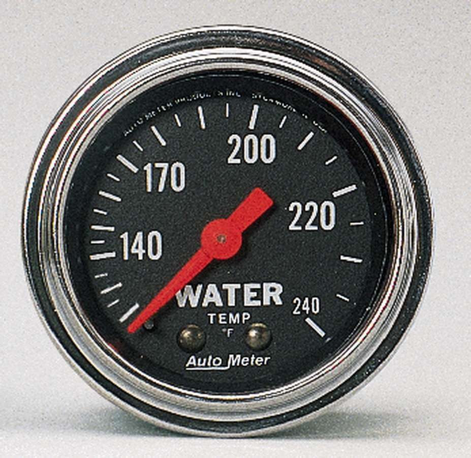 Autometer 120-240 Water Temp Gauge 2432