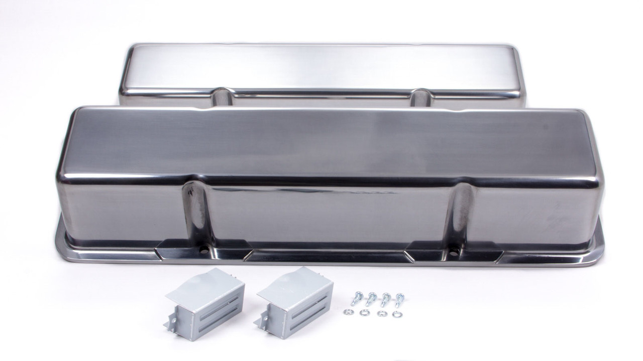 Racing Power Co-Packaged SBC Alum Tall V/C Plain Polished R6030-1