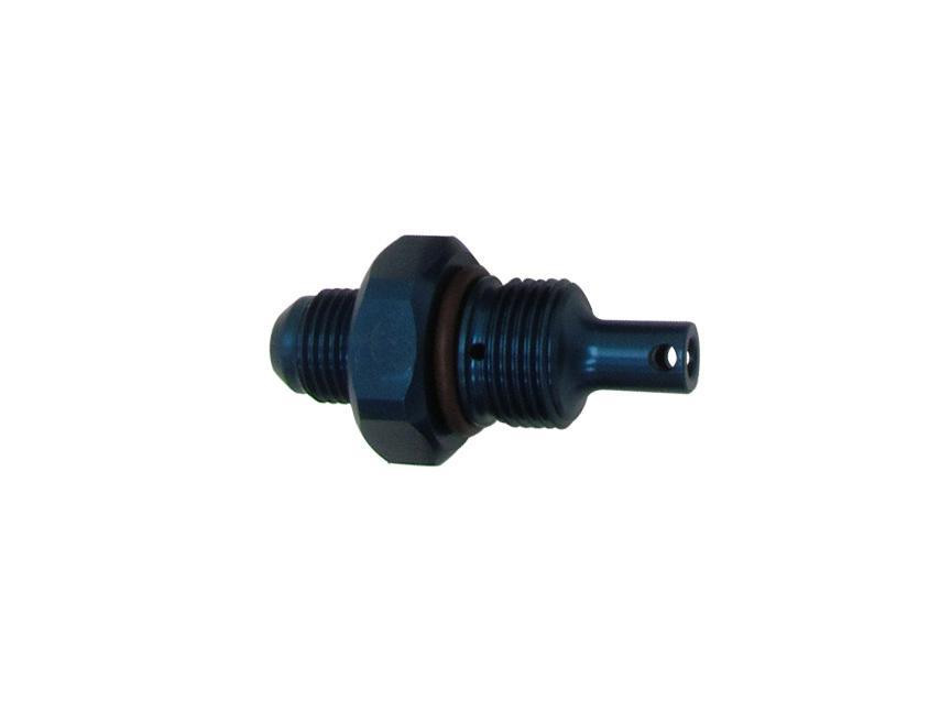 Krc Power Steering Alum Flow Valve -6AN Male ID - 6 KRC 25306000