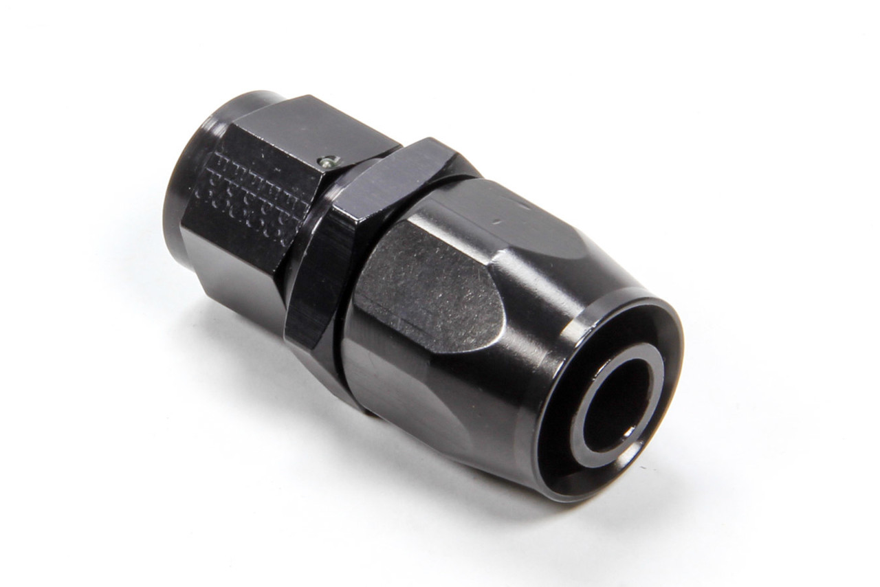Fragola Hose Fitting #10 Str. to #12 Hose Black 220111-BL