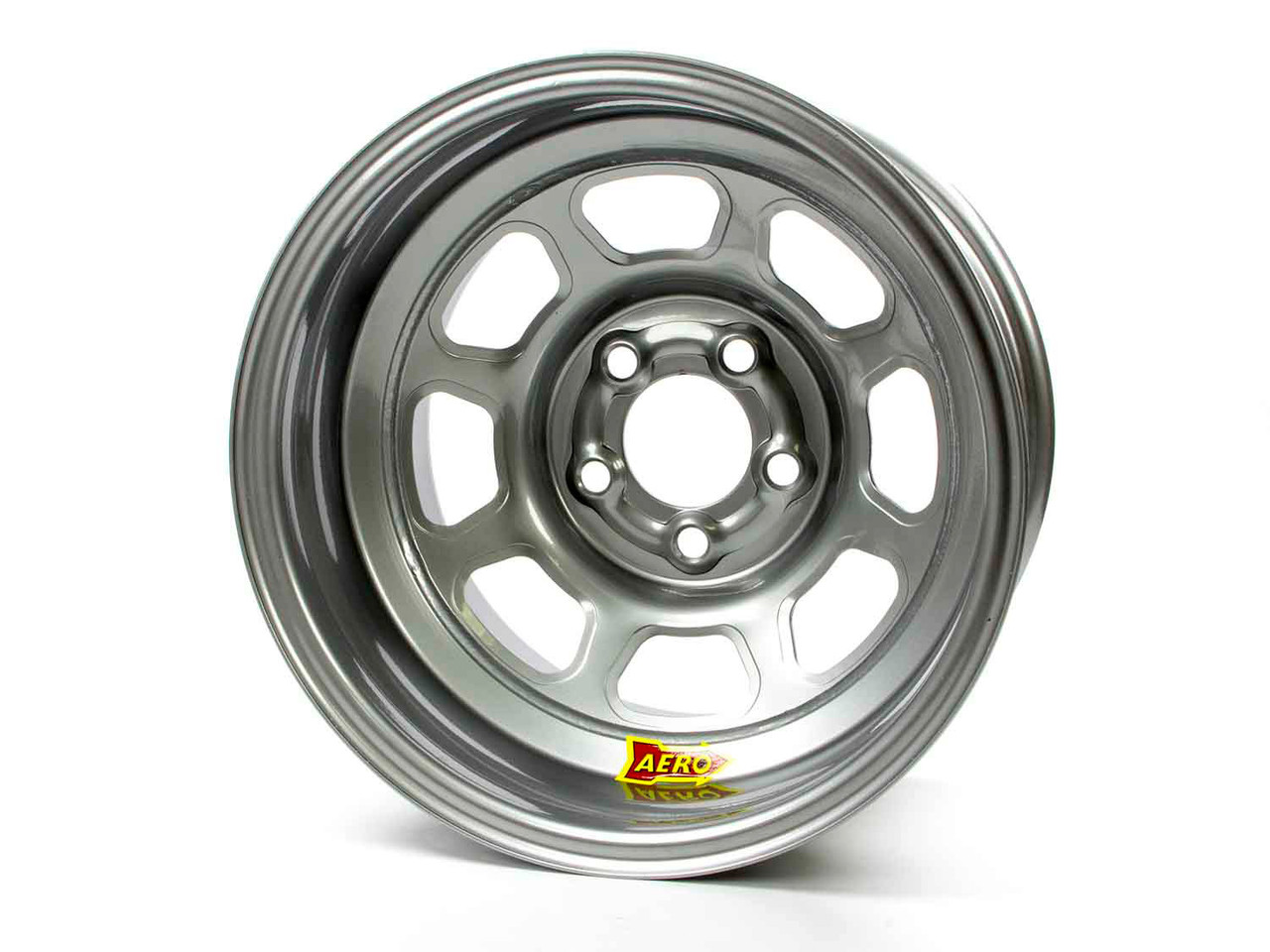 Aero Race Wheels 15x8 2in 5.00 Silver Spun Extreme Bead 56-085020