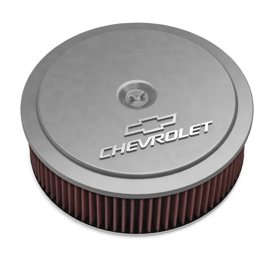 Holley 14 x 4 Air Cleaner GM Muscle Series Natural 120-219