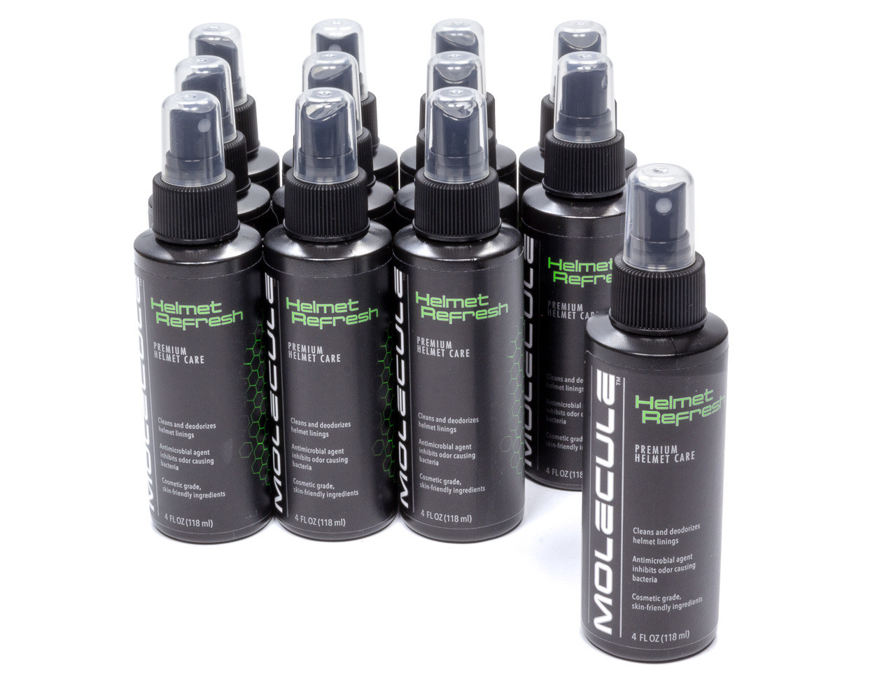 Molecule Helmet Fabric Refresher 4oz Spray Case of 12 MLHFF-4-12