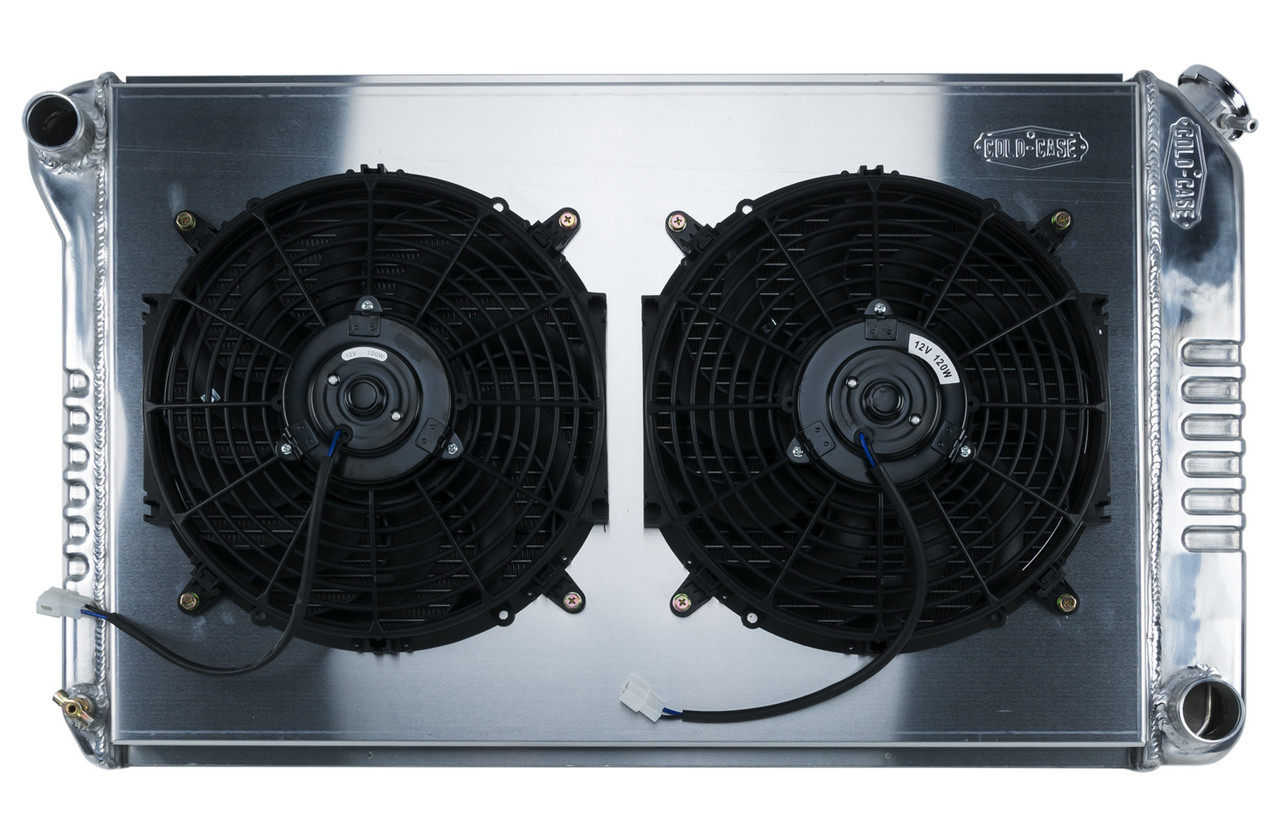 Cold Case Radiators 70-81 Camaro Radiator and 12in Fan Kit MT CHC545K