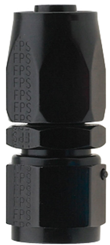 Fragola Hose Fitting #10 Str Pro-Flow Black 220110-BL