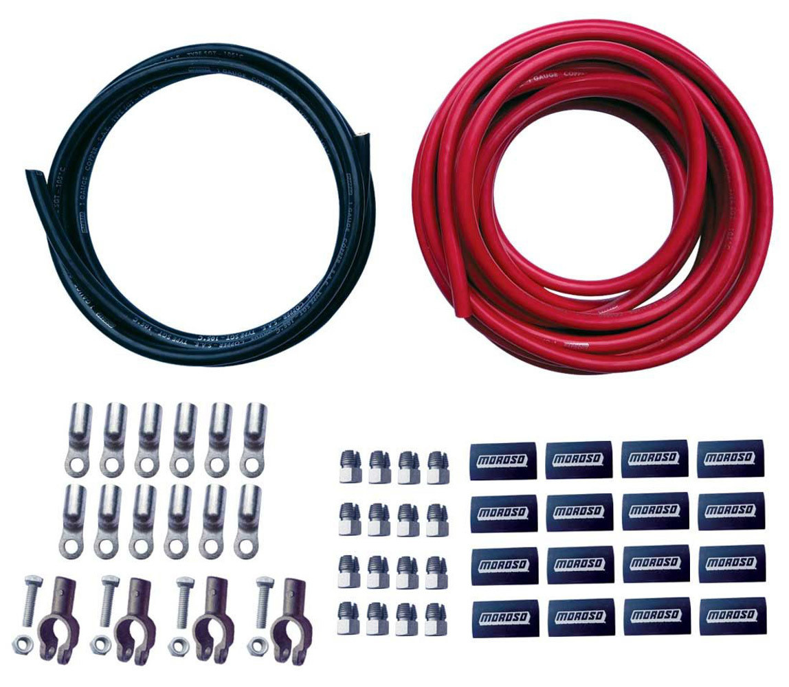 Moroso Remote Battery Cable Kit Dual Battery 74057