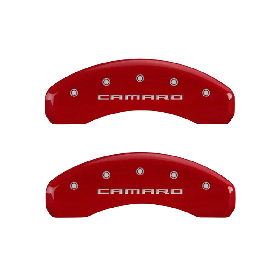 Mgp Caliper Cover 10- Camaro Caliper Covers Red 14033SCA5RD