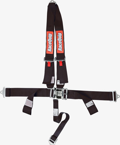 Racequip 4pt Harness Set V-Type LandL Black 713003