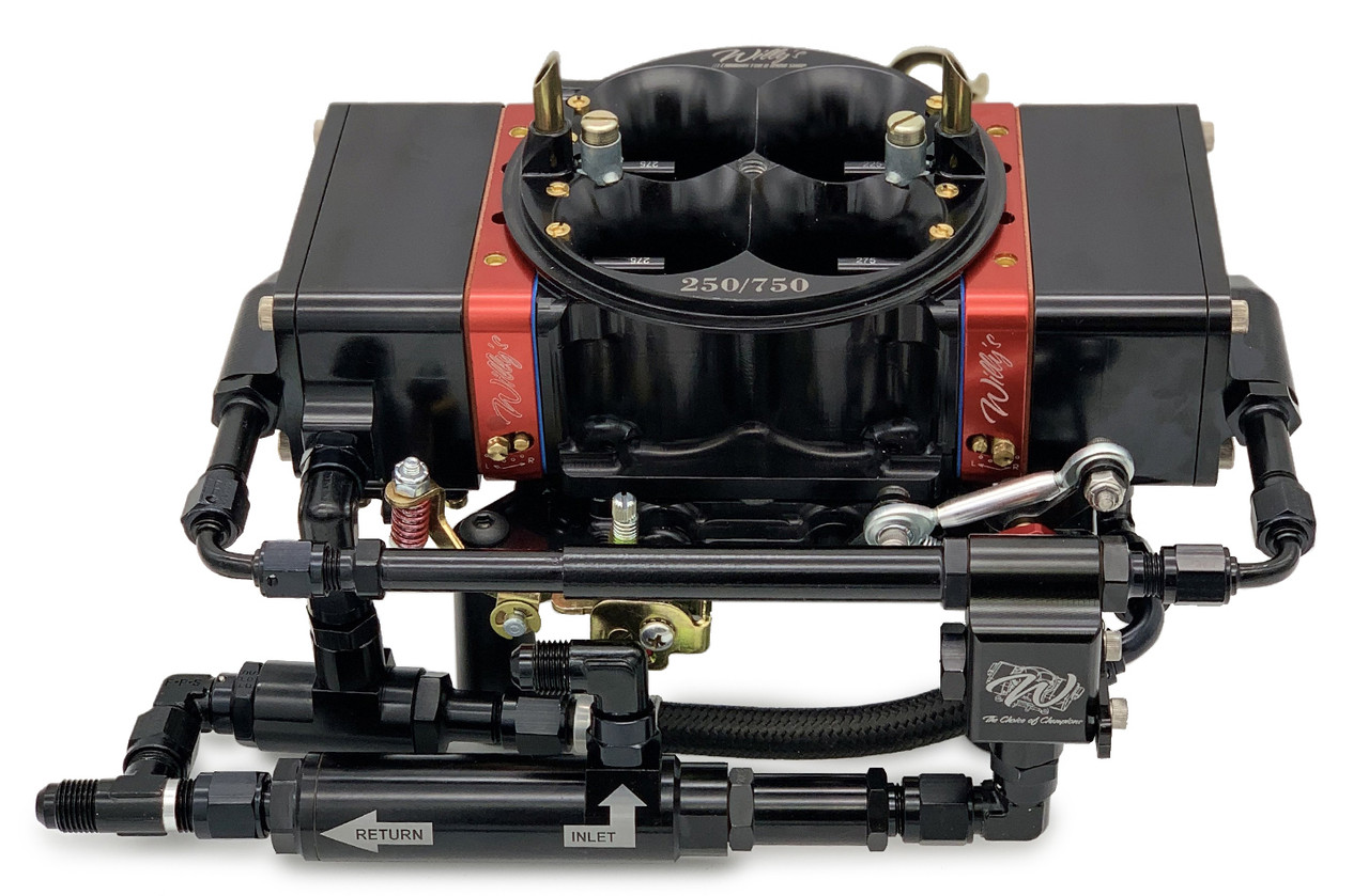 Willys Carb Carburetor E85 Equalizer GM 604 Crate Super Bowl 66043EQ-5002