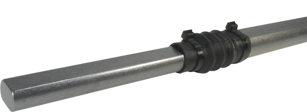 Borgeson Telescopic Stl Steering Shaft 36in Fully Extend 450036