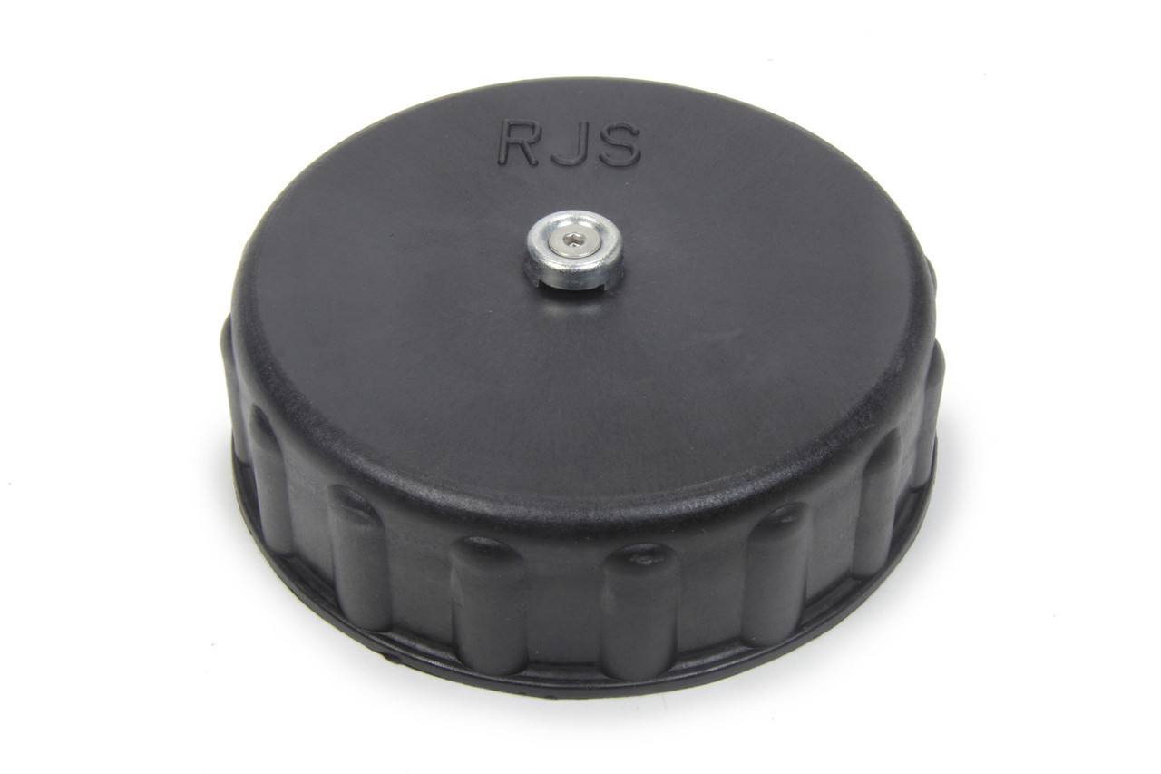 Rjs Safety Fuel Cell Cap and Gasket Black 30181