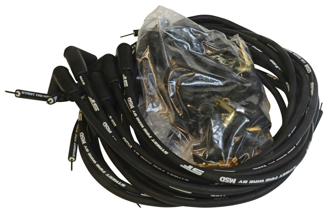 Msd Ignition Street Fire Spark Plug Wire Set 5553