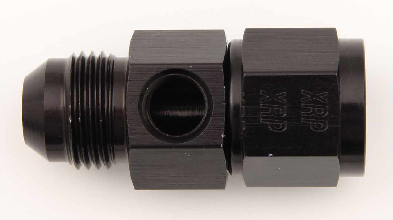 Xrp-Xtreme Racing Prod. #8 to #8 Fem Fuel Press Adapter w/ 1/8 NPT Port 700199BB