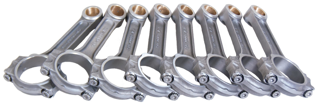 Eagle SBC Forged 4340 I-Beam Rods 6.000 w/7/16 Bolts FSI6000B