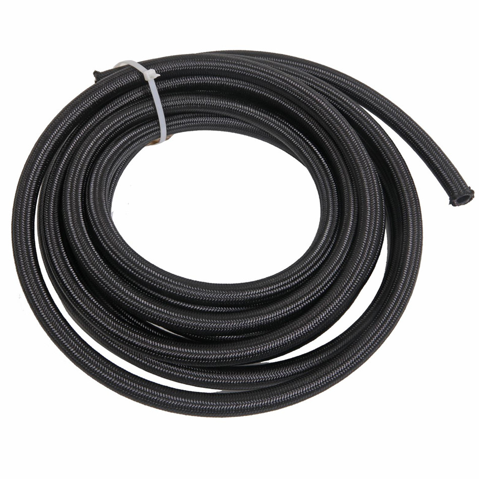 Fragola #8 Blk Nylon Race Hose 15ft 841508