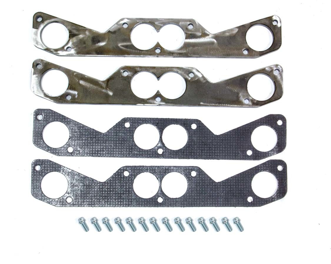 Hedman SB Chevy 2in Flanges Round Port Outer Flange 10055