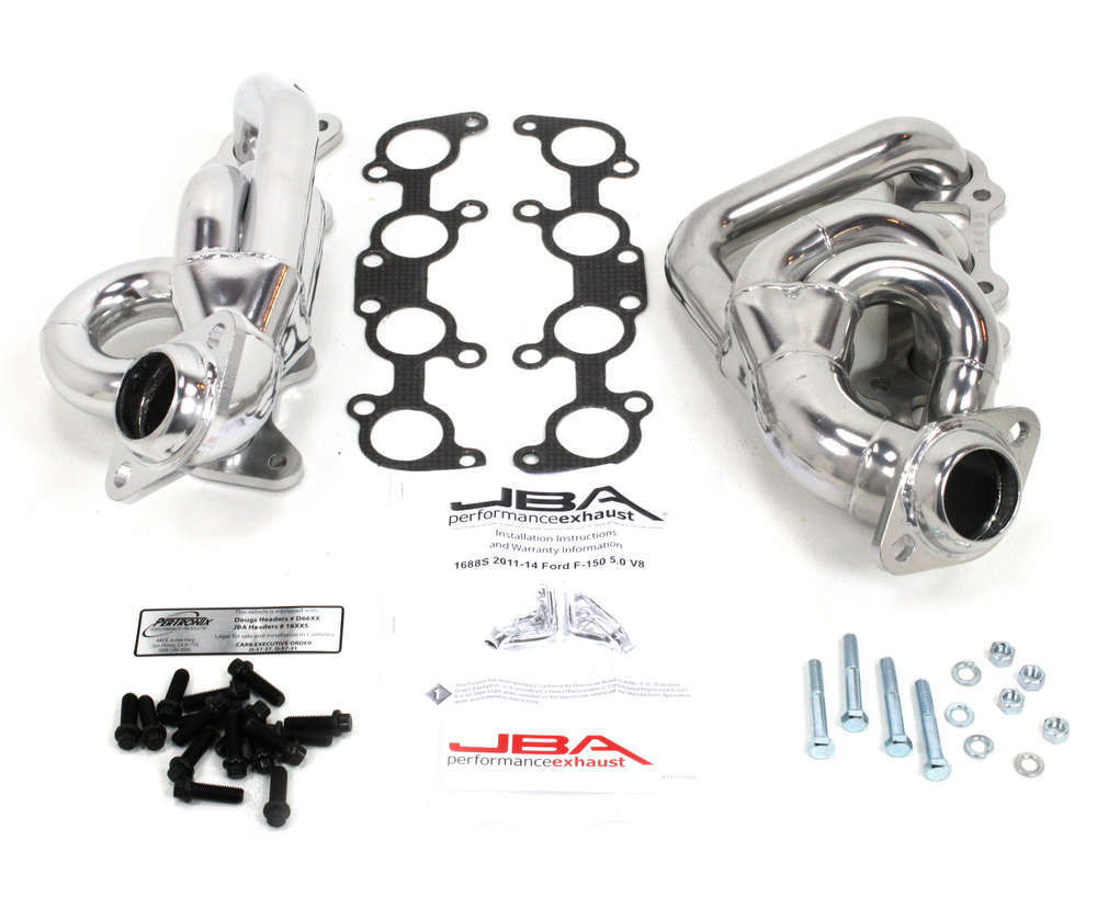 Jba Performance Exhaust Headers - Shorty Style Ford 11-14 F150 5.0L 1688SJS